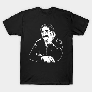 Groucho - White Ink T-Shirt